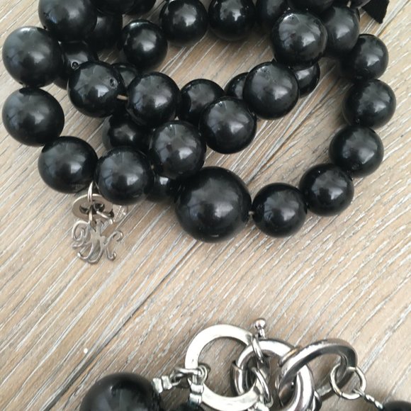 Chunky Black Necklace - Picture 4 of 6